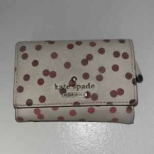 Polka dot Kate Spade wallet